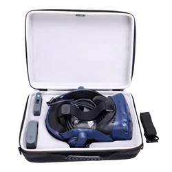 LTGEM EVA Hard Case for HTC Vive Pro Virtual Reality Headset or HTC Vive Pro 2 Headset Protective Carrying Storage Bag,only case