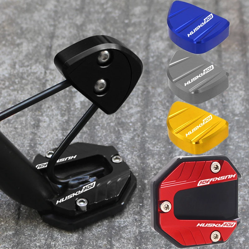 Motorcycle Accessories Foot Side Stand Auxiliary Pad Kickstand Support Plate Extensio For SYM HUSKY ADV150 HUSKYADV150 ADV 150