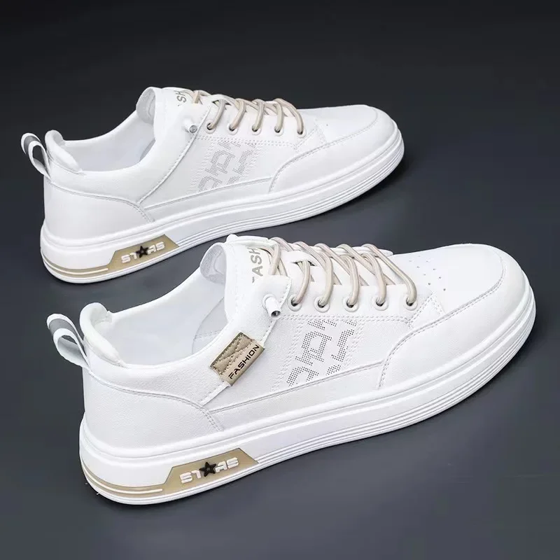

Leisure men's leather sports shoes, summer skateboarding, luxury outdoor hiking, designer sports, tennis, running platform