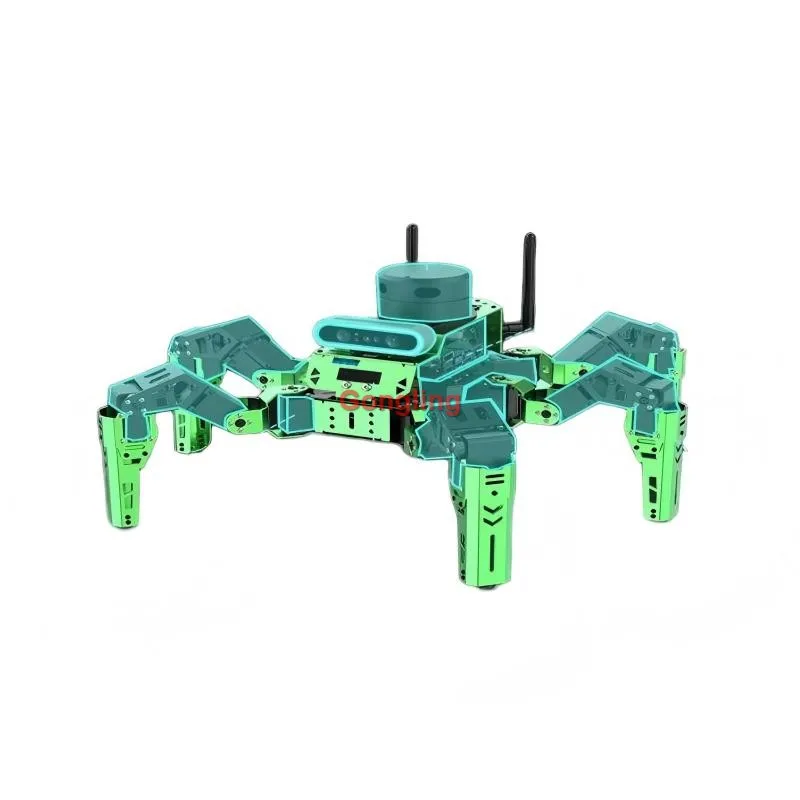 Hiwonder JetHexa ROS Hexapod Support Lidar Depth Camera SLAM Mapping and Navigation Kit For Jetson Nano Programmable Robot Kit