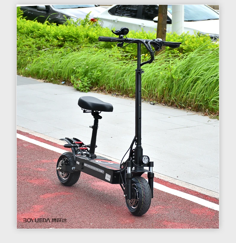 BOYUEDA Q7PRO Dual Motor 52V19AH Elektroroller, faltbar, 10 Zoll, High-End All-Terrain Elektroroller – Detail 19