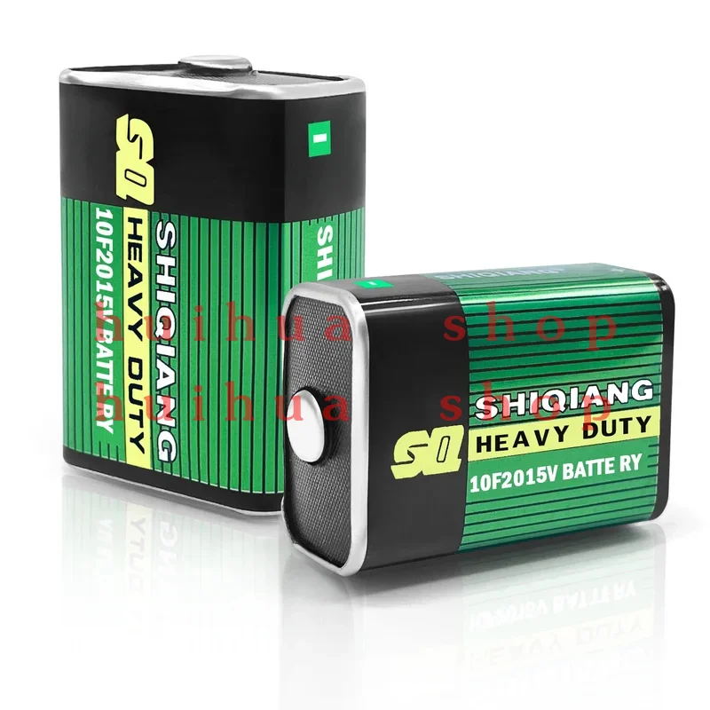 2 قطعة 10F20 15 فولت بطارية الكربون الزنك 220A B154 DH554 GP220 ل أنبوب راديو التناظرية الفولتميتر خطوط اختبار Everedy 411