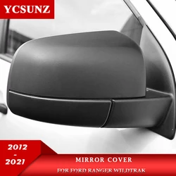 Side Mirror Covers For Ford Ranger Wildtrak T6 T7 T8 2012 2013 2014 2015 2016 2017 2018 2019 2020 2021 Everest Endeavour
