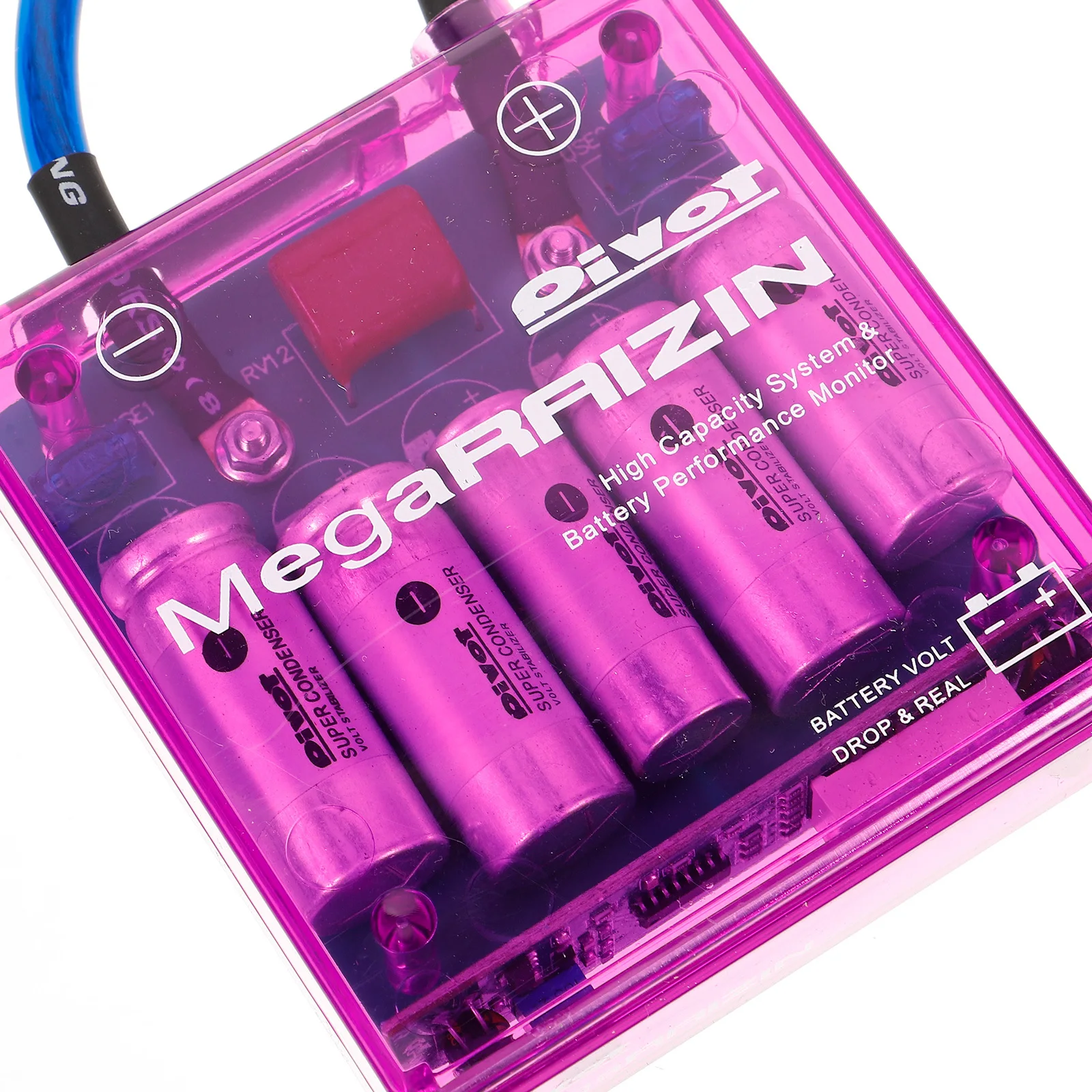 1 مجموعة 1 مجموعة مثبت الجهد الرقمي منظم إلكتروني مجموعة المعدل العالمي لشاحنة السيارة مع الكابلات الأرضية المستقرة #5