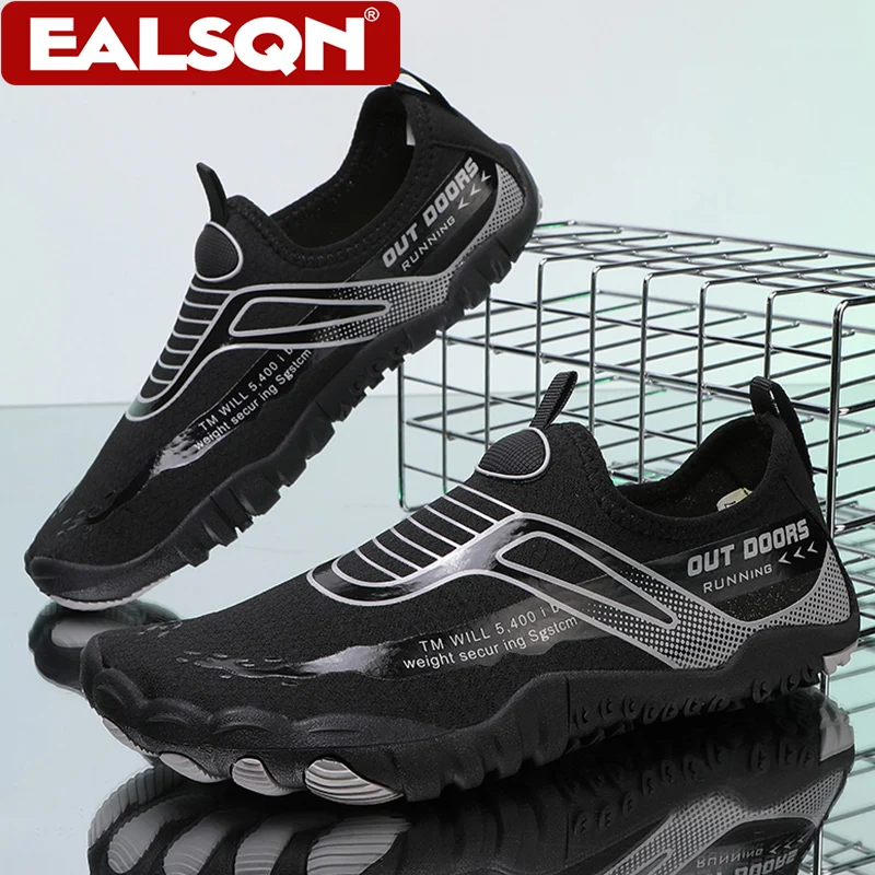 Summer Quick Dry Water Shoes For Men Women Barefoot Shoes Beach Aqua Shoes Lightweight Gym Sports Trainning Sneakers