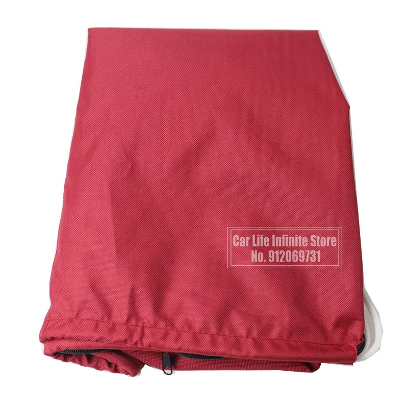 600D 6-225HP قارب كامل محرك خارجي غطاء المحرك حماية مقاوم للماء ظلة الغبار واقية لمحرك 6-225HP الأحمر