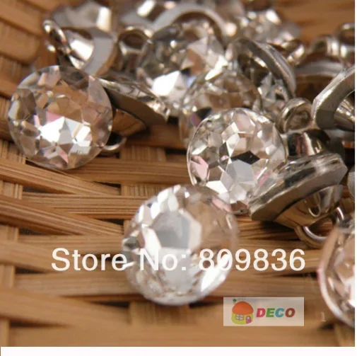 10 pz/lotto di alta qualità bottoni di cristallo cucito pulsante camicia per abbigliamento fai da te Scrapbooking(SS-244)