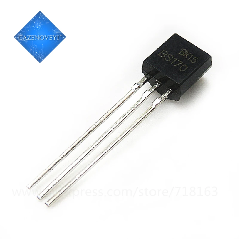 10pcs/lot BS170 TO-92 In Stock