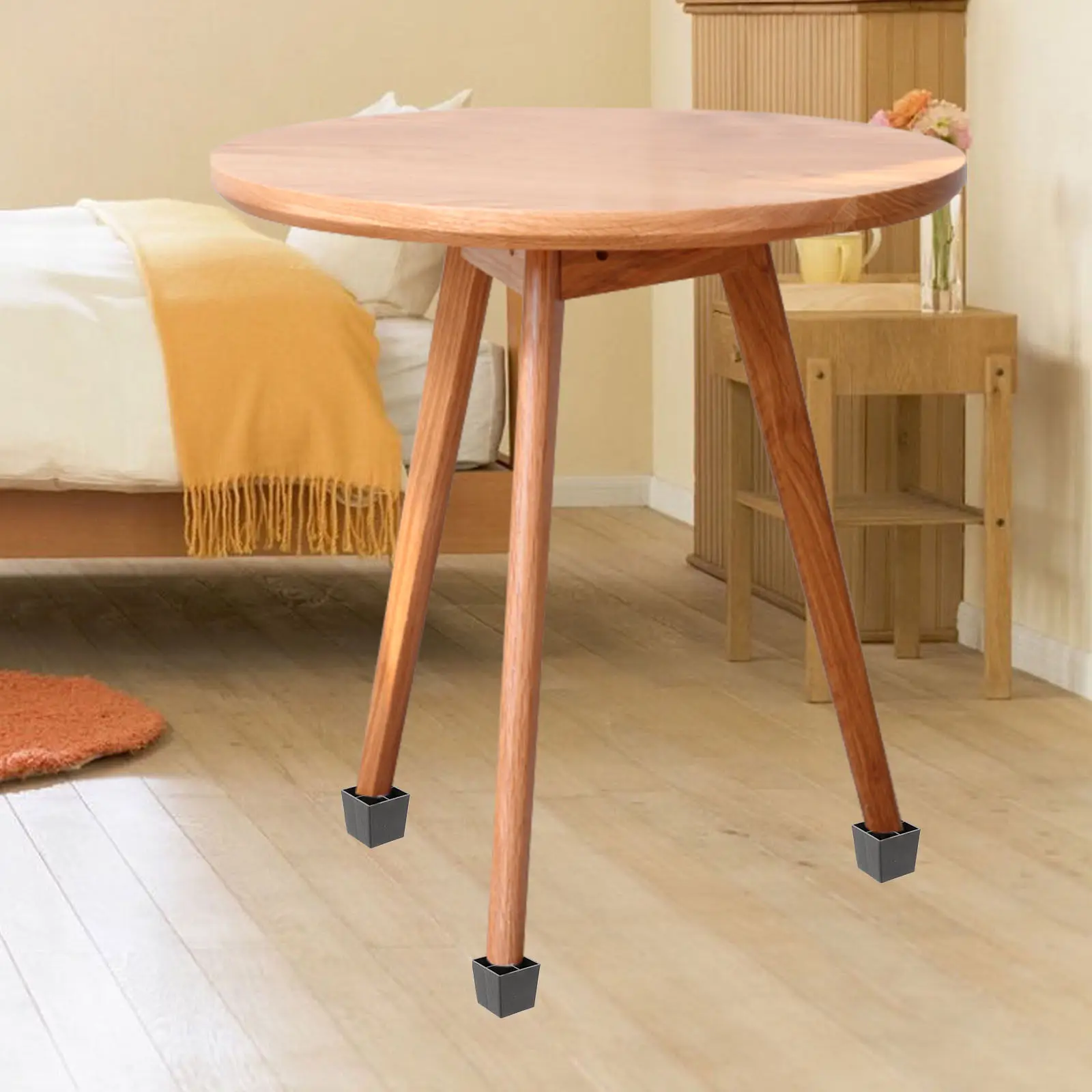 

4Pcs Furniture Legs Plastic Metal Square Replacement Sofa Couch Cabinet Feet Multipurpose Couch Legs Furniture Feet