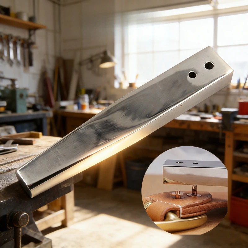 

Набор из 5 инструментов для установки заклепок из нержавеющей стали, для рукоделия из кожи, с медными заклепками