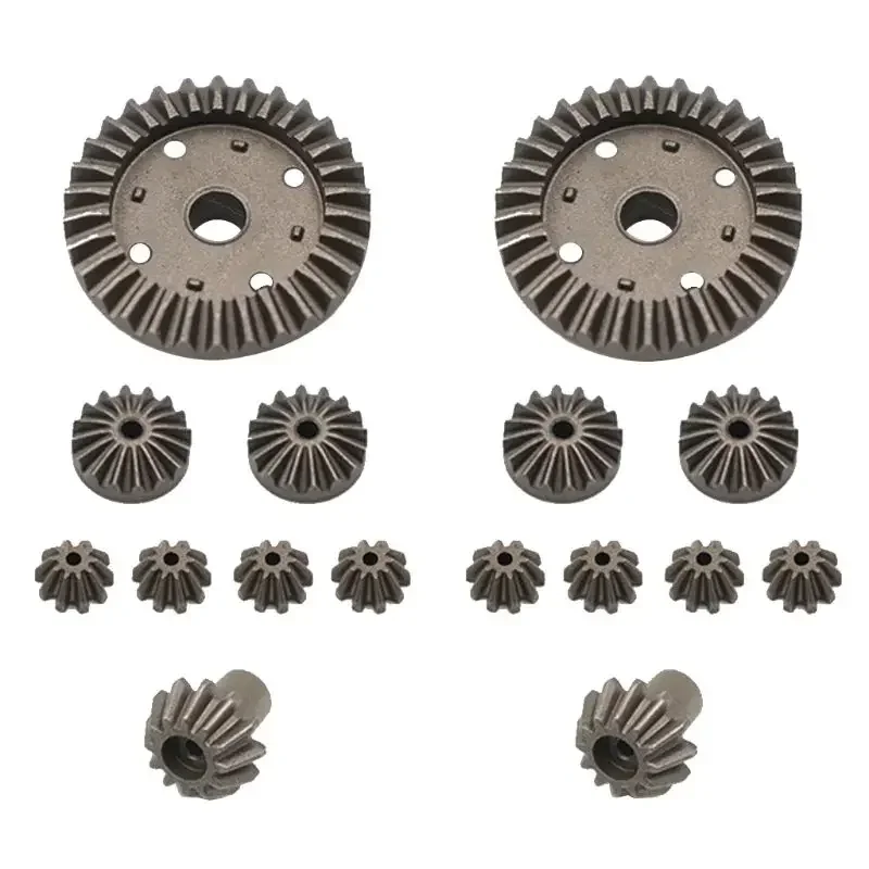 อัพเกรดเกียร์โลหะ 30T 24T 12T Differential ขับรถเกียร์ 0011/0012/0013/0014 สําหรับ Wltoys 12428 12429 RC รถอะไหล่