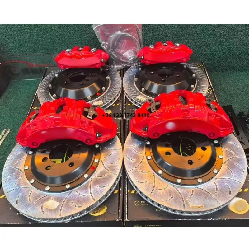 

Carbon Ceramic Disc Calipers Set 6 Pistons Front Wheel 4 Pistons Rear Wheel for Aluminum Alloy Calipers