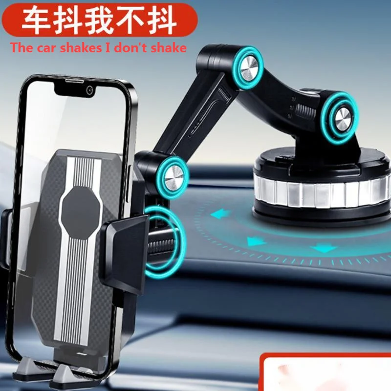 

New Car Mobile Phone Navigation Bracket Suction Cup Type Center Console For Car Glass Truck Driving Fixed Support Bracket