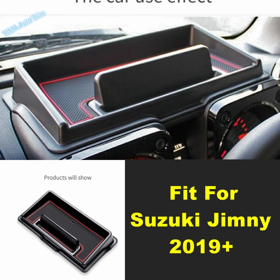 

Car Center Console Dashboard Storage Box Phone Stowing Tidying For Suzuki Jimny 2019 2020 2021 2023 2024 Interior Accessories