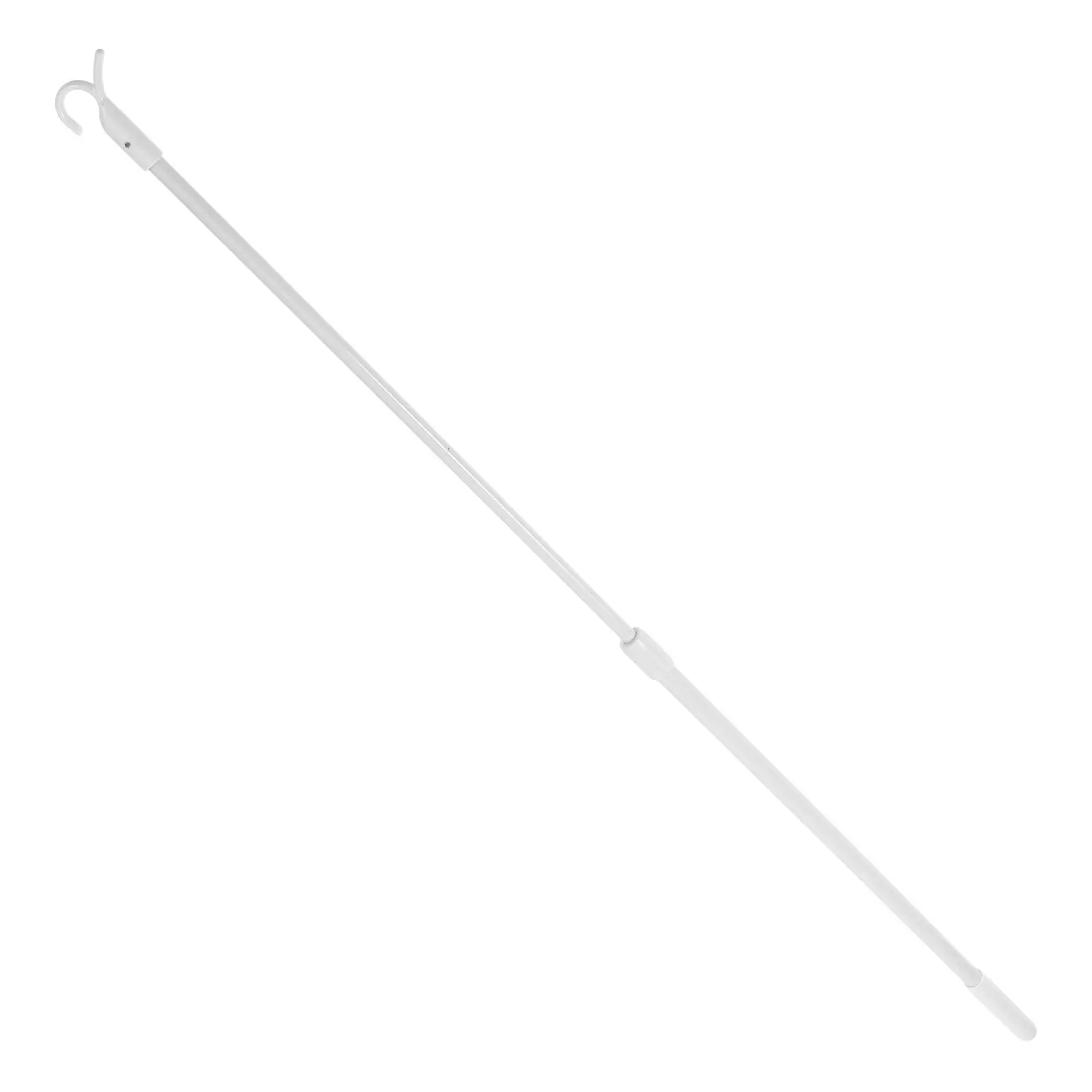 Curtain Pull Wand Sturdy Rust Resistant Vertical Blind Rod Lightweight Household Window Opener Pole for Roller Shades