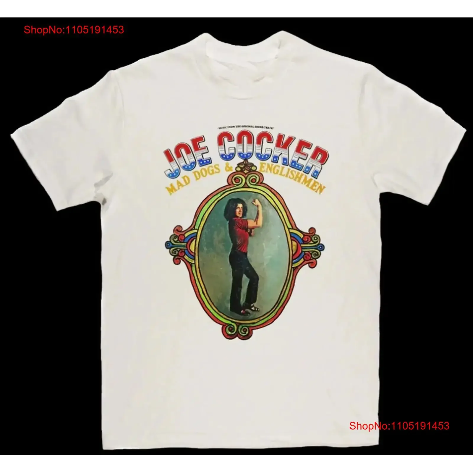

Vtg Joe Cocker Mad Dogs T shirt size S 5XL vintage Washed Soft Versatile Stylish fashion designer clothes Comfortable graphic