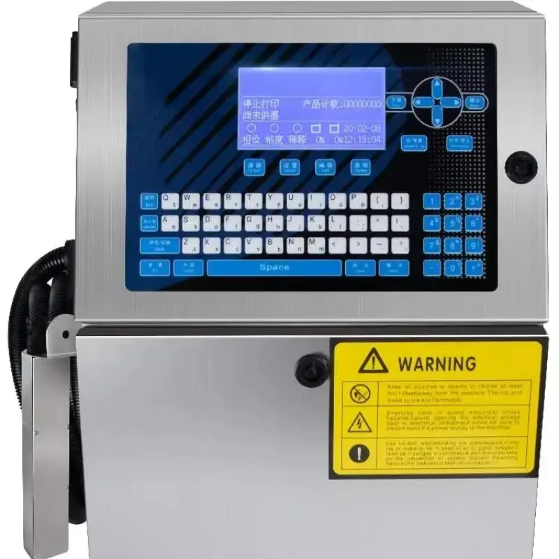 2026 Hot！Automatic Desktop Chinese Plastic Bottle Expire Date Batch Serial Number Bar Qr Code Cartons Cij Inkjet Printer Printin