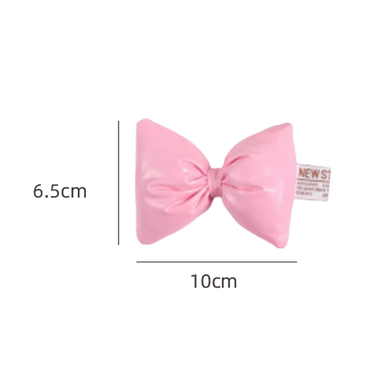 Sweet Cute Colorful Bow Accessories Fashion Elegant Big Bow Charms Minimalist All-match Vintage Bow DIY Decorations Gifts