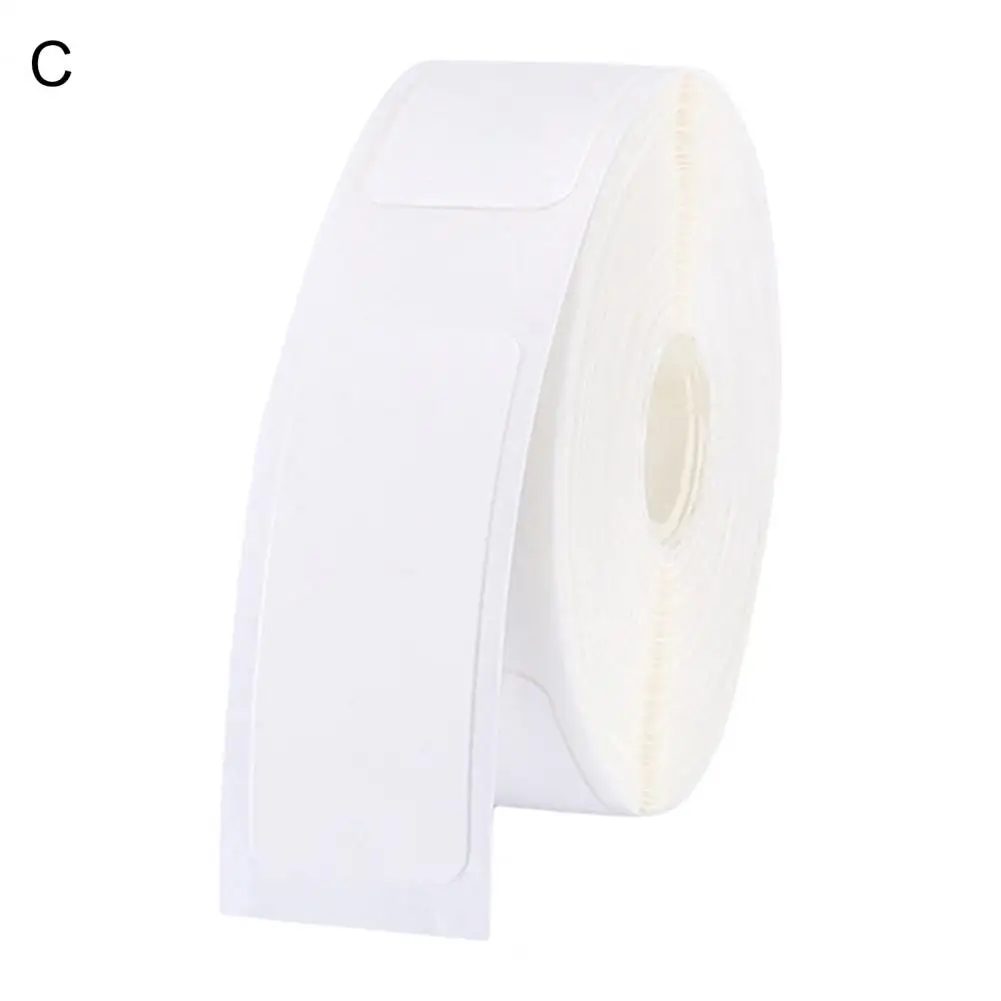 1 rollo de etiquetas de impresión, superficie lisa útil, resistente al agua, tacto suave, precio, pegatina