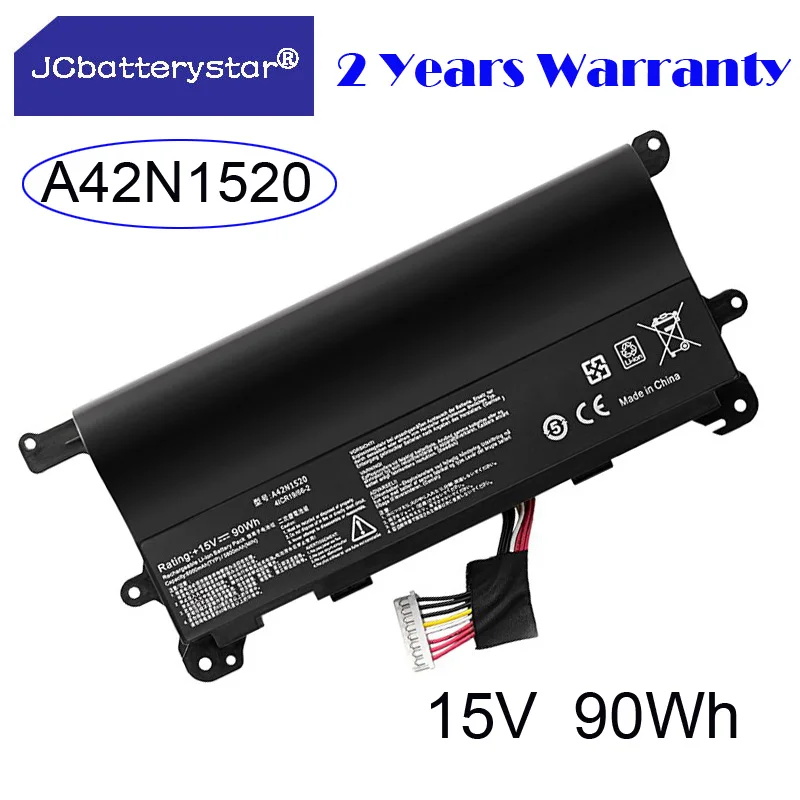 

A42N1520 Battery For Asus ROG G752V G752VY G752VS GFX72V GFX72VT GFX72VY GFX72VL GFX72VL6700 GFX72VY6820 GFX72VY6700 GFX72VT6700