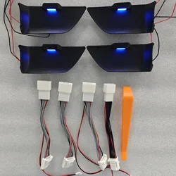 LED Car Inner Ambient Light For Toyota bz4x 2022 2023 2024 Handle Door Bowl Lamp Non-destructive installation