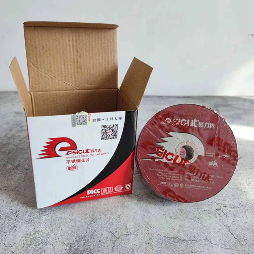 

10PCS:4 inch metal cutting disc angle grinder grinding wheel stainless steel grinding cutting disc blade wheel resin double mesh