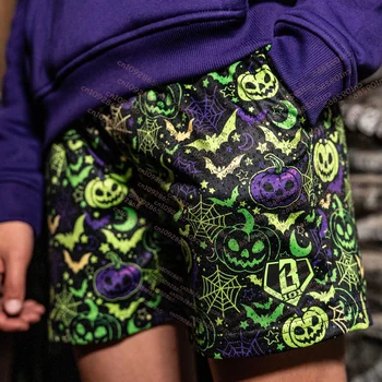 Halloween Baseball Shorts 1