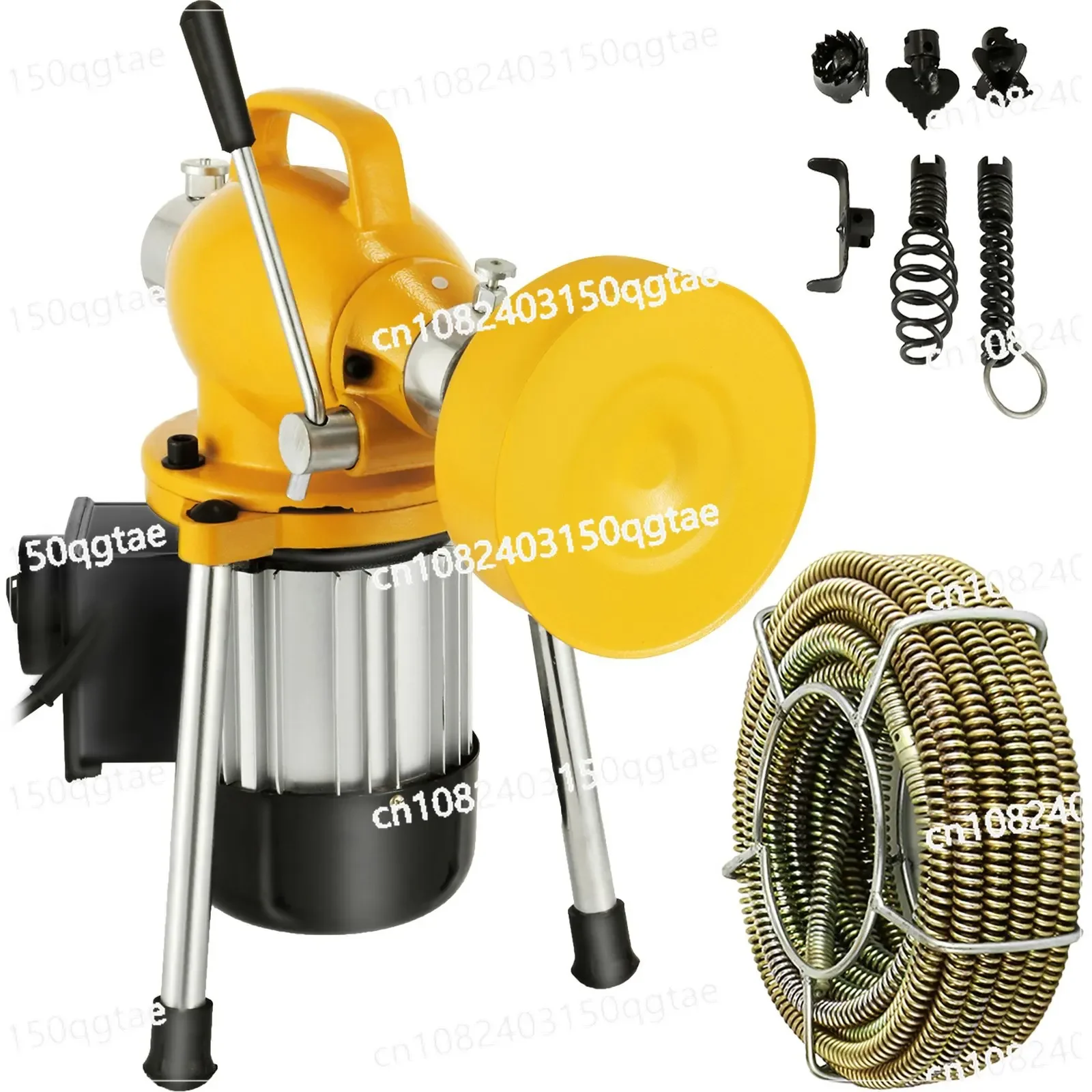 Drain Cleaner Machine Sectional Drain Cleaner 400W 20m X 16mm Drain Auger Cleaning Machine HX-75