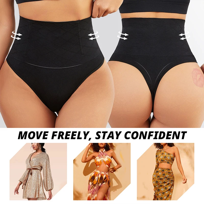 UBAU, tangas de cintura alta, ropa moldeadora sin costuras, bragas para mujer, lencería con Tanga, Control de barriga, faja moldeadora, ropa interior moldeadora