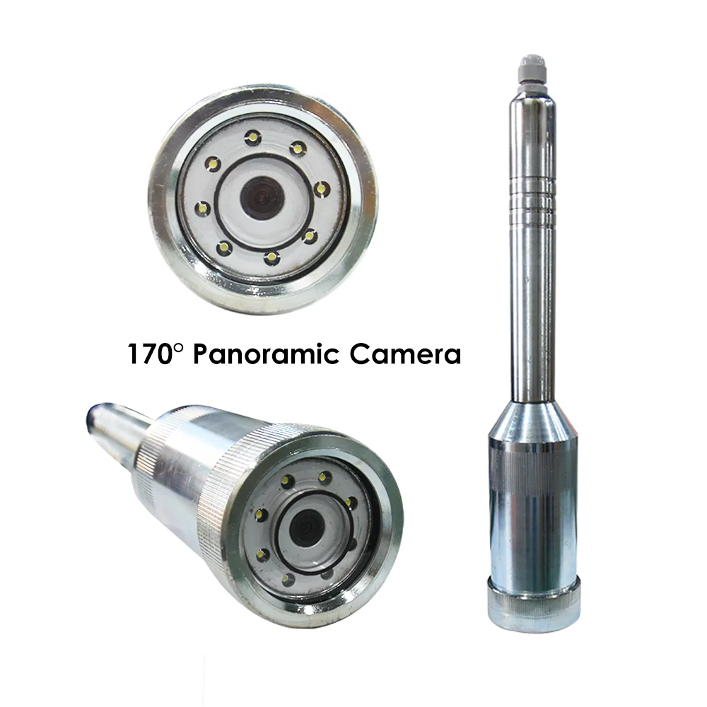 AIROW 1000m Auto Cable Length Underwater Outdoor Water Well Camera Geological Device Deep Borehole Drilling Inspection Camera