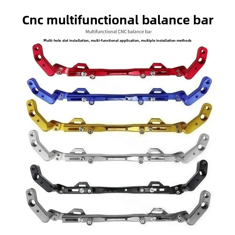 Adjustable Motorcycle Balance Bar Accessories Multifunctional Strengthening Handlebar Steering Damper Crossbar For Yamaha