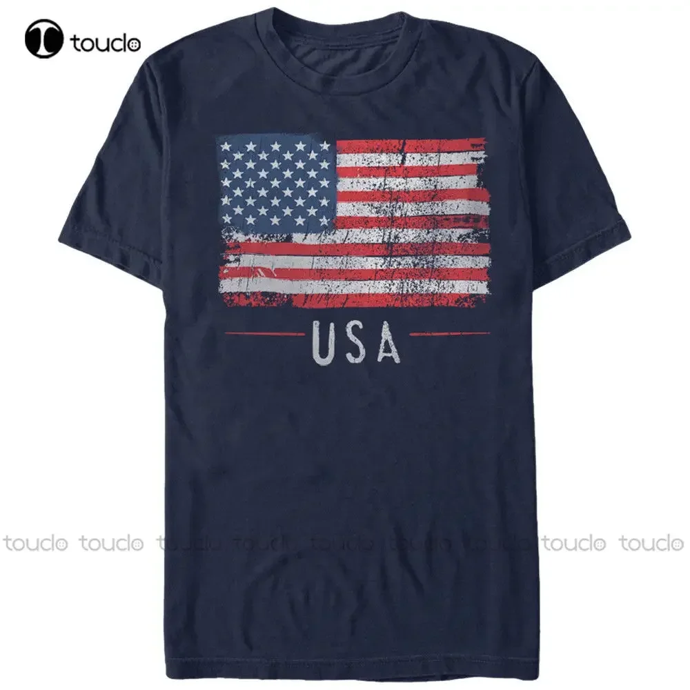 Hot Sale Men T Shirt Fashion Lost Gods 4th of July USA Flag Freedom Mens Graphic T Shirt Summer O-Neck Tops fashion funny new