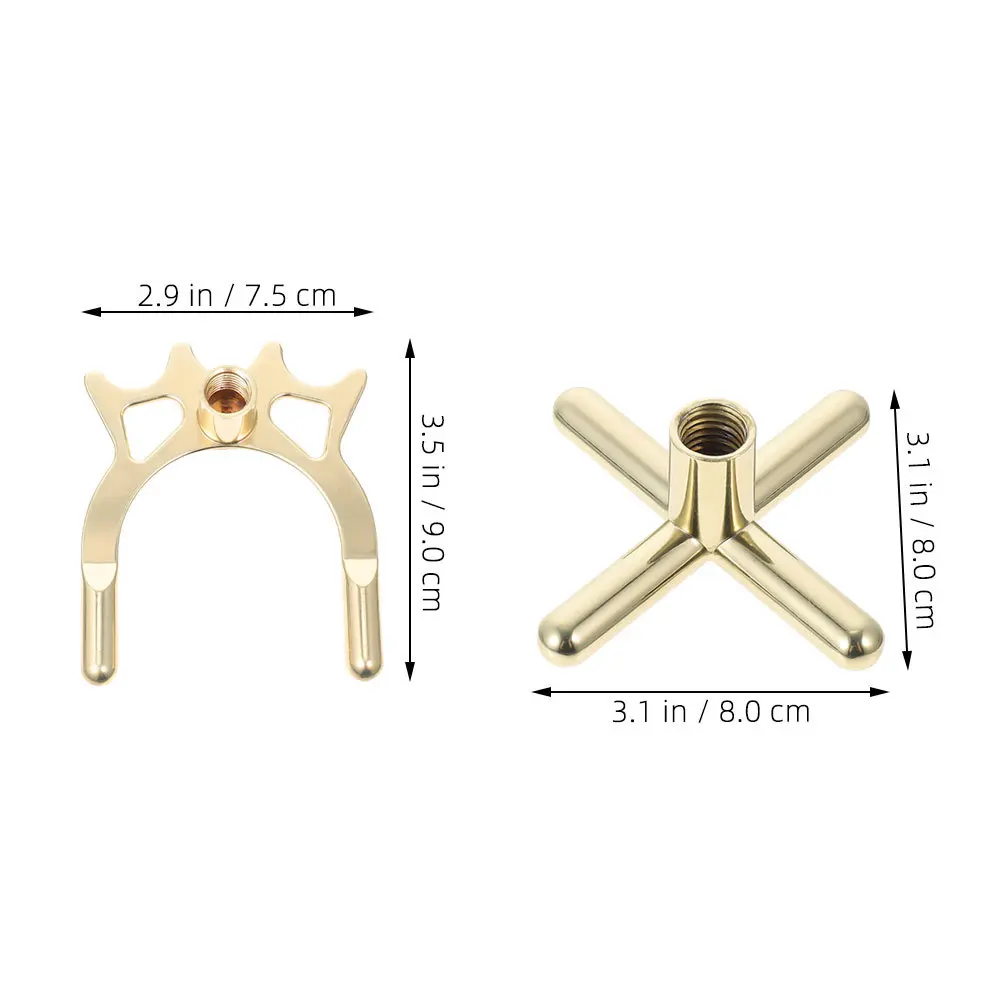 2 قطعة جسر البلياردو رئيس المعادن تجمع جسر عصا مع استقرار عالية عدم الانزلاق جديلة الراحة للعب لعبة طاولة بلياردو السنوكر #3