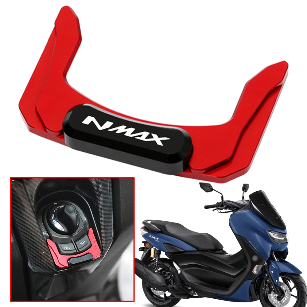 

For YAMAHA NMAX125 NMAX150 NMAX155 NMAX160 NMAX 125 150 155 160 Motorcycle Accessories Electric Door Lock Button Cover Protector