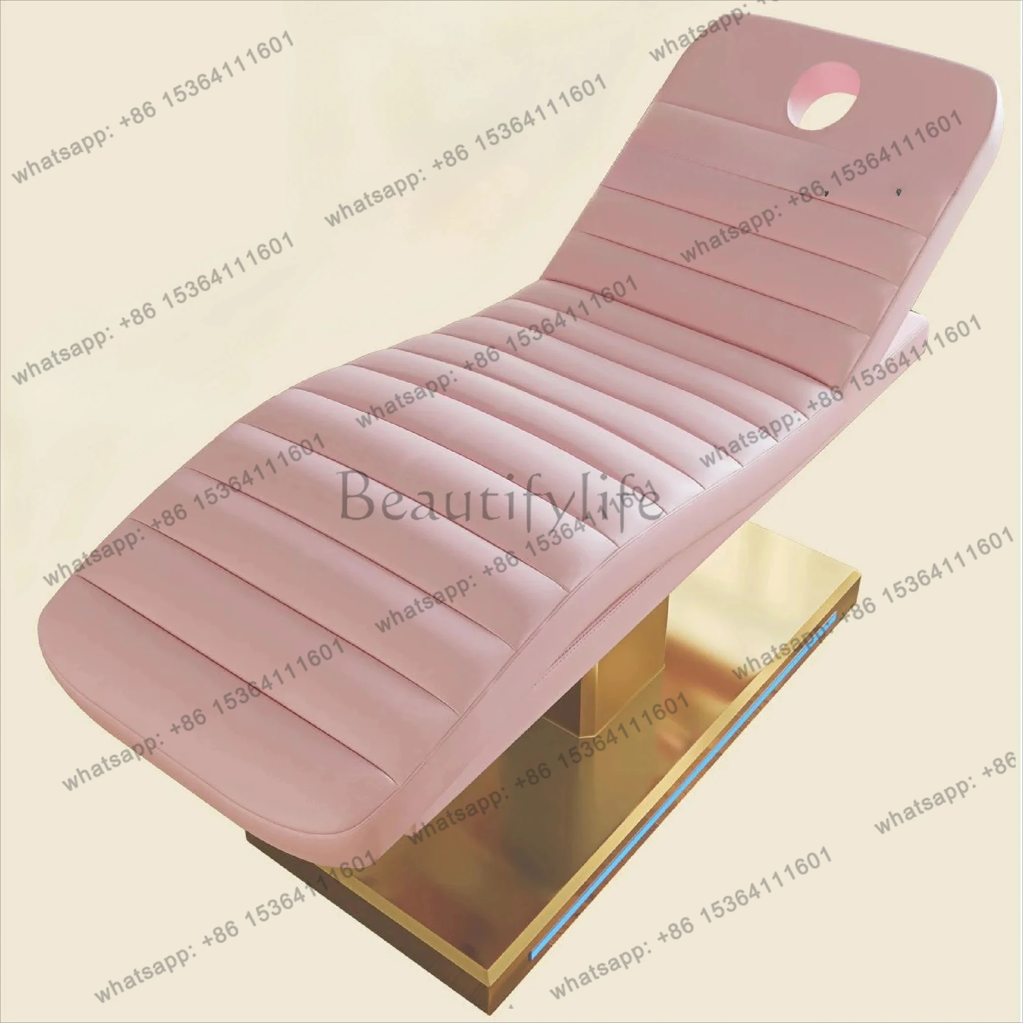 Plastic Bed Operating  Treatment  Tattoo Chair Electric Beauty   Multifunctional Elevated Bed Injection