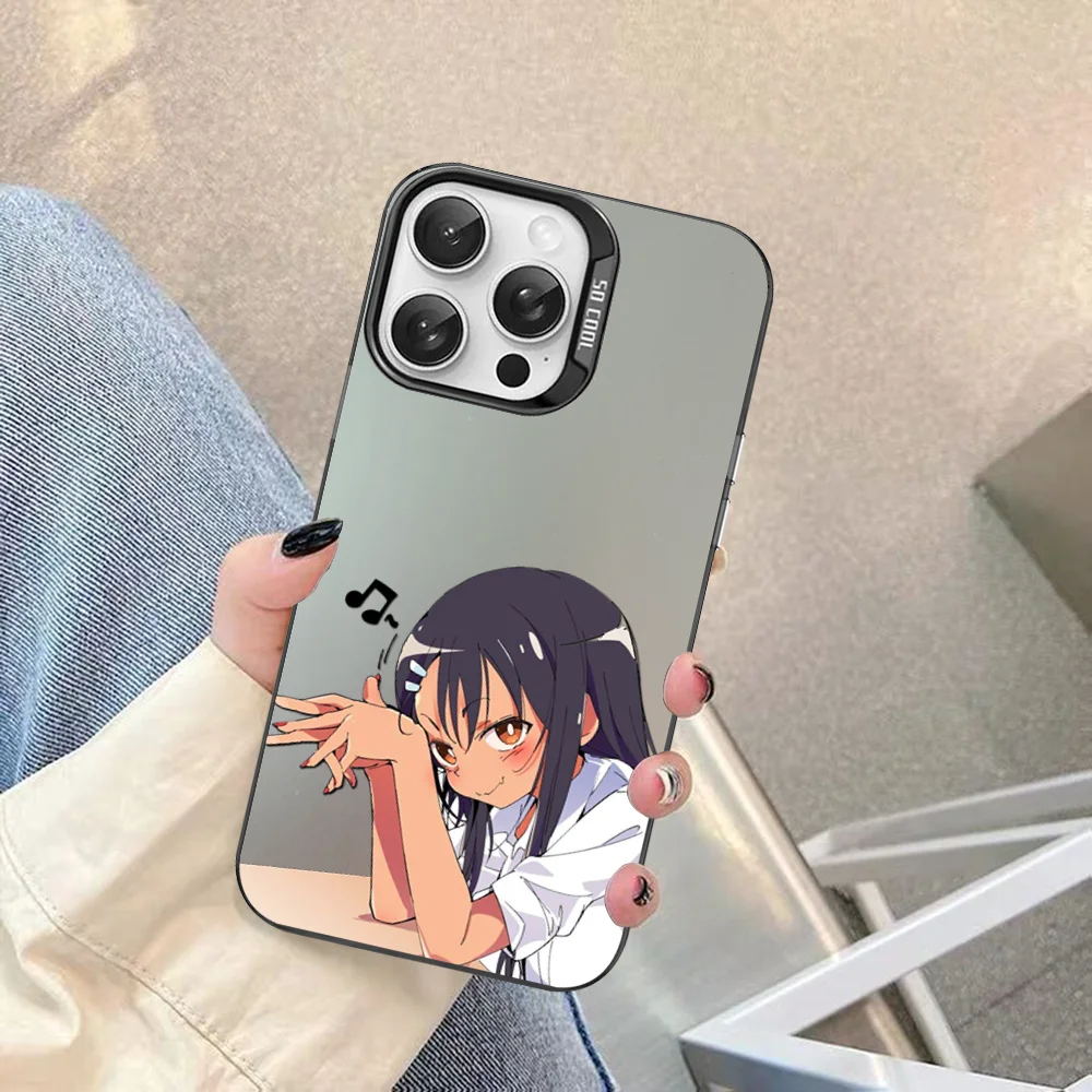 Nagatoro San Anime Aesthetic Phone Case For IPhone 16 15 14 13 12 11 Pro Max X XR XSMAX 8 7 Plus Matte Shockproof Back Cover