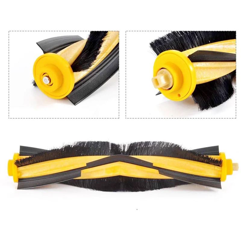 أجزاء فرشاة الأسطوانة الرئيسية ABZA-6X لـ Ecovacs DEEBOT OZMO 920/950/T5/T8/T8 AIVI/N7/N8/N8+/N8 Pro جهاز آلي لتنظيف الأتربة