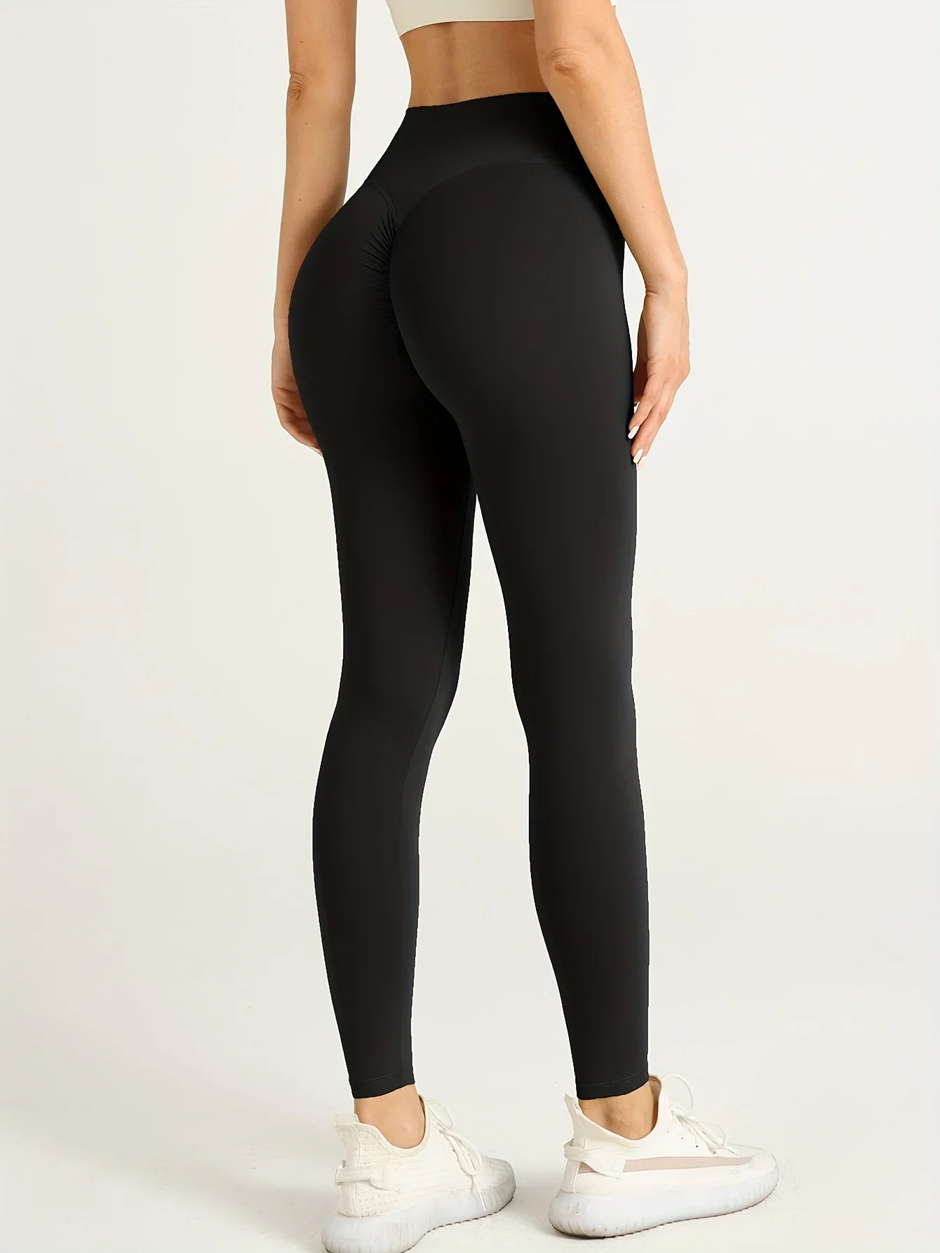 

Women Butt Lifting Breathable Sport Pants Fitness High Waist yoga pants leggings Quick Drying Seamless Stretchy Legging Pants
