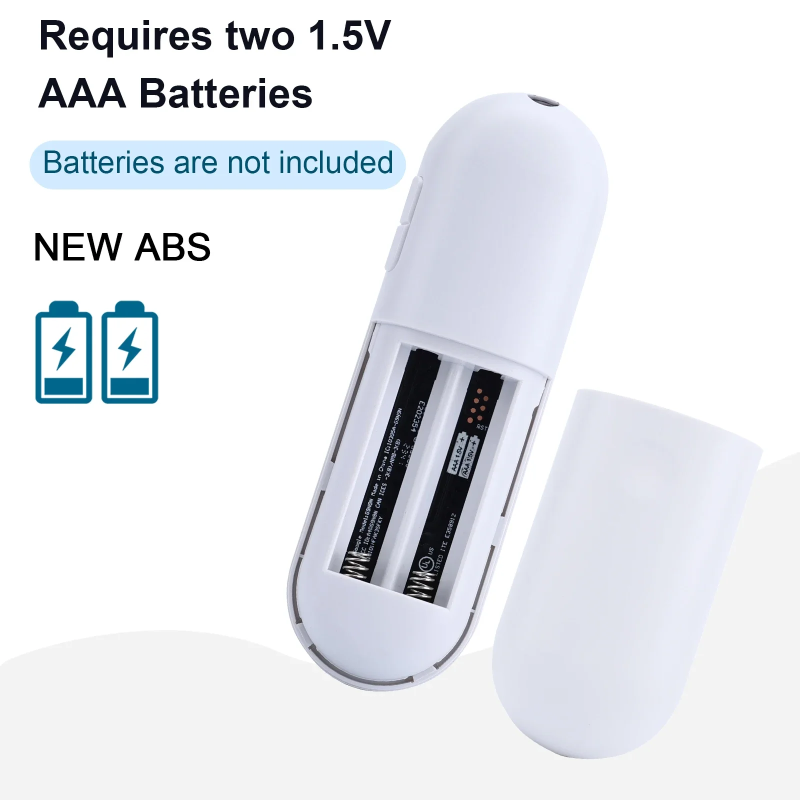 بديل جهاز التحكم عن بعد Google TV Streamer Only Snow Chromecast Go لجهاز Google Chromecast مع جهاز تحكم عن بعد للتلفزيون Google ​