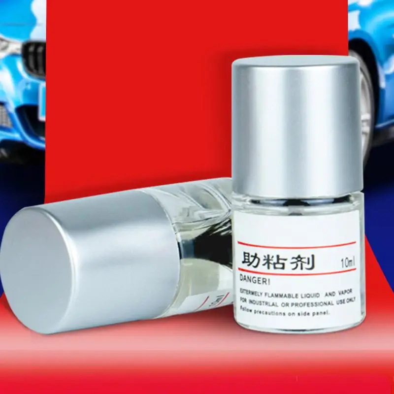 Promotore di adesione Primer promotore di adesione per auto con testine flacone da 10ml promotore di adesione ad alte prestazioni per il settore automobilistico