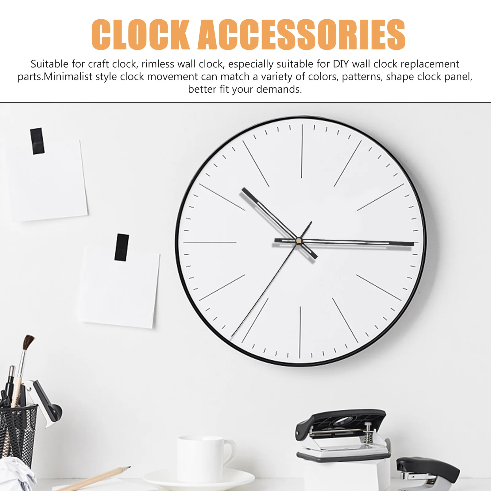 

1Set Clock Movement Minimalist DIY Mechanism Repair Replacement Parts Kit for Wall Clock Accessories