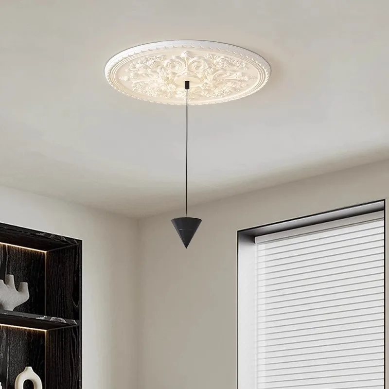 

SANDYHA Nordic Style Design Ceiling Chandelier Aluminum Acrylic Pendant Lights Living Room Aisle Dining Table Lighting Fixtures