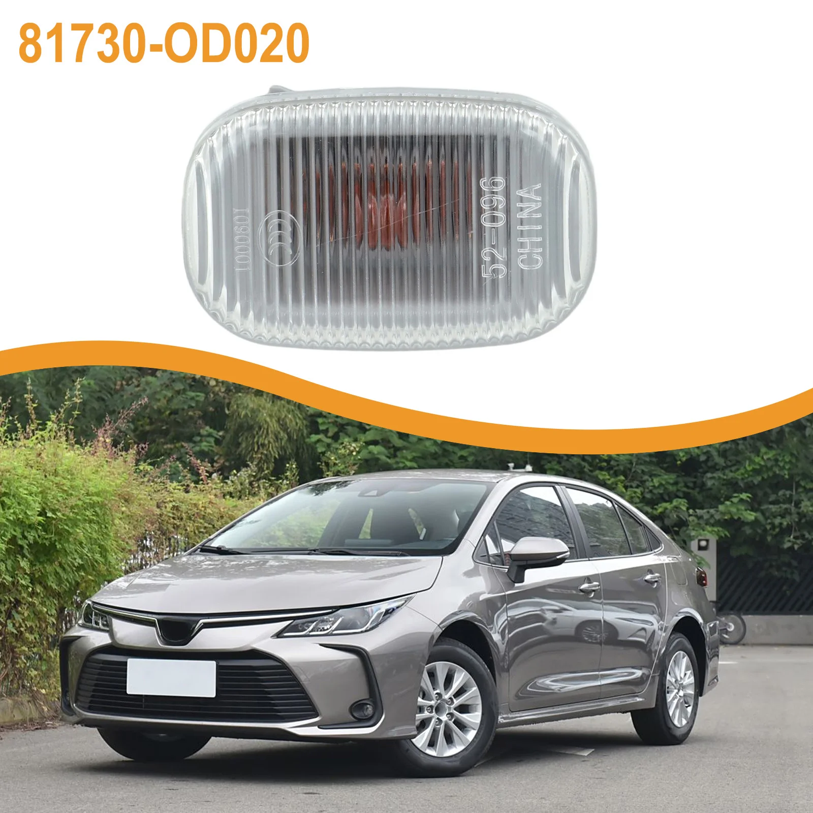 1pcs Led Side Marker Turn Signal Light For Lexus For Gs For Rx For Camry For Corolla For Verso 12V 81730-0D020