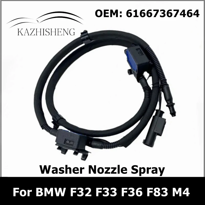 

Front Windshield Washer Nozzle Spray Jet Replacement 61667367464 for BMW F32 F33 F36 F83 M4