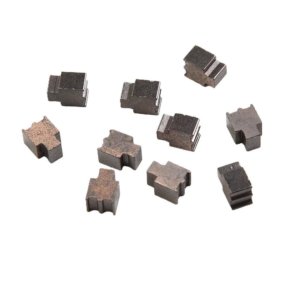 

Set of 10 Carbon Brushes for Power Tool Electric Drill Motor Replacement Compatible with For 775 750 755 Models