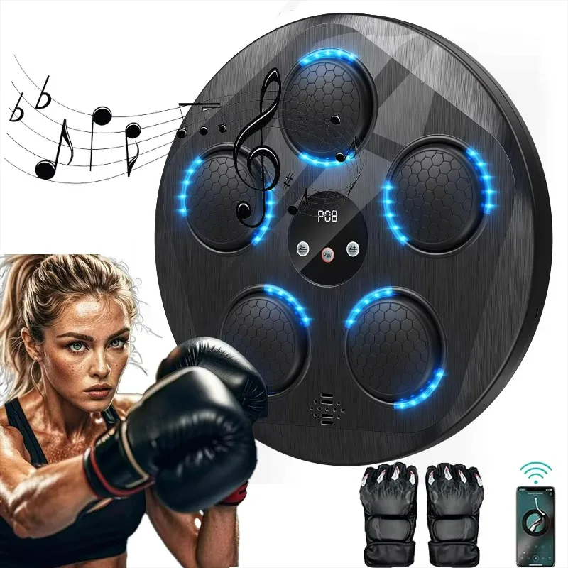 

Home Bluetooth Boxing Machine Large Wall Design For Adult Home Fitness And Boxing Training New Arrival