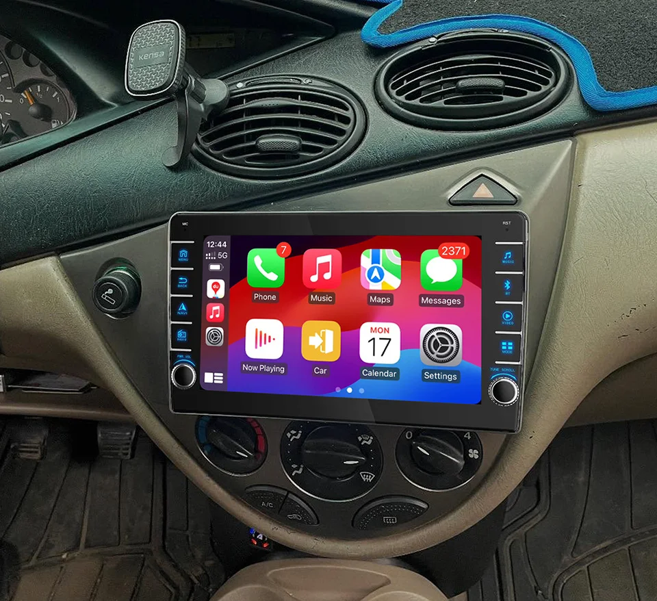 8G Ram 128G Android 14 Radio de coche FM AM Video Audio A/V reproductor de música DVD GPS Navi para Ford Focus 1998 - 2005 Carplay Auto DSP RDS
