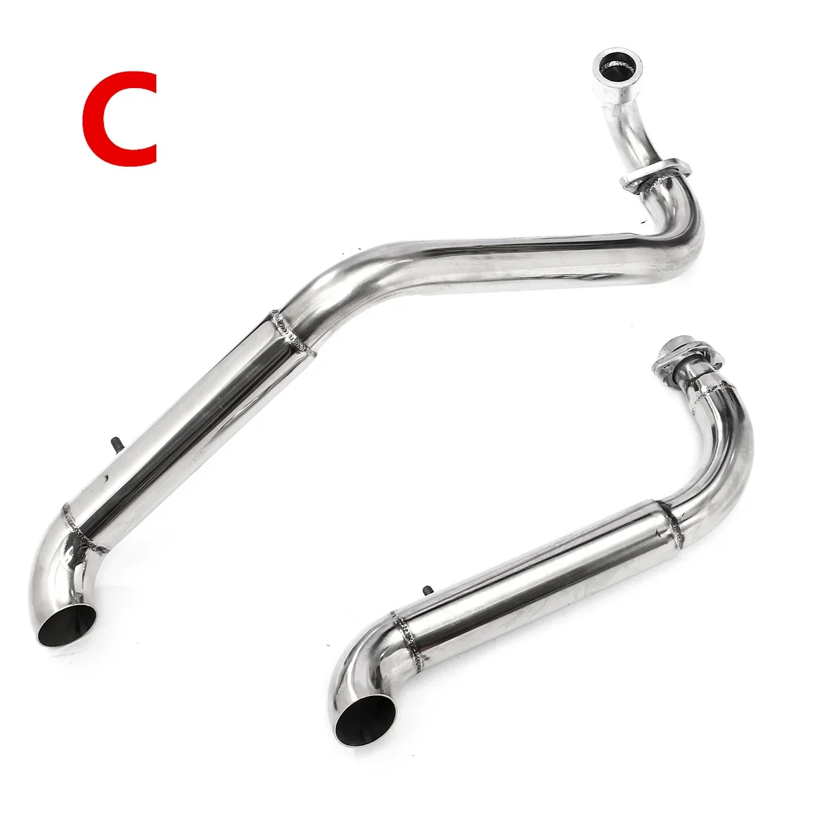 XV535 XV 535 Motorcycle Muffler Pipe Full Exhaust System+Silencers For Yamaha XV535 XV 535 VIRAGO XV400 XV 400 VIRAGO 1988-2004