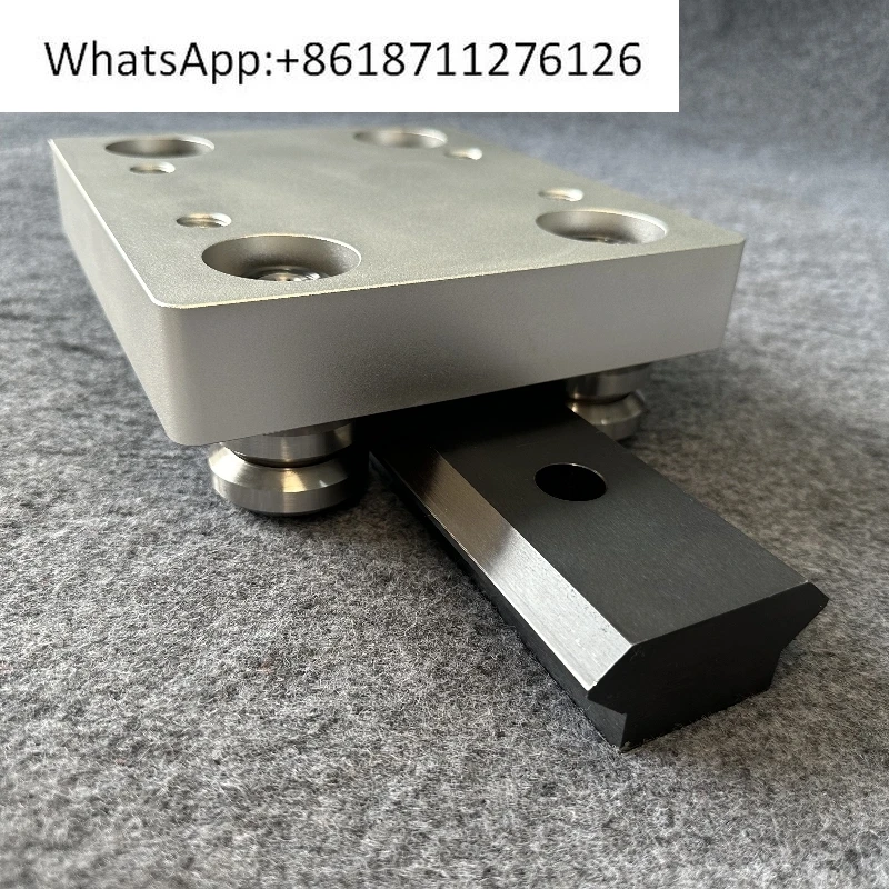 76 wide and high precision super heavy machine tool v-shaped linear roller guide rail slider slide rail custom rectangular