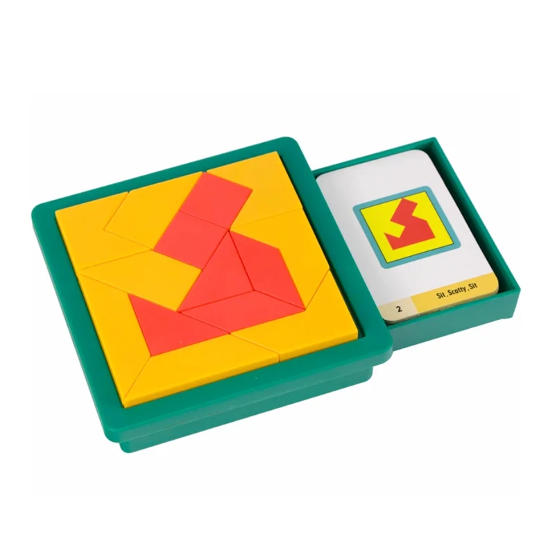 New Creative Tangram Puzzle Brain Teaser Kids Educational Game Toys for Children
